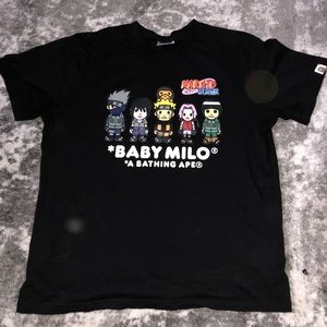 BAPE X NARUTO SHIPPUDEN TEE